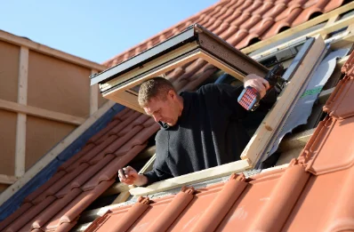 Pose de fenêtres de toit Velux à Flagey